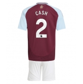 Maillot de football Réplique Aston Villa Matty Cash #2 Domicile Enfant 2024-25 Manche Courte (+ Pantalon court)