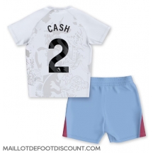 Maillot de football Réplique Aston Villa Matty Cash #2 Extérieur Enfant 2023-24 Manche Courte (+ Pantalon court)