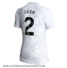 Maillot de football Réplique Aston Villa Matty Cash #2 Extérieur Femme 2023-24 Manche Courte