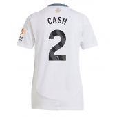 Maillot de football Réplique Aston Villa Matty Cash #2 Extérieur Femme 2024-25 Manche Courte