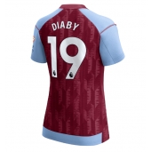 Maillot de football Réplique Aston Villa Moussa Diaby #19 Domicile Femme 2023-24 Manche Courte