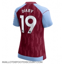 Maillot de football Réplique Aston Villa Moussa Diaby #19 Domicile Femme 2023-24 Manche Courte