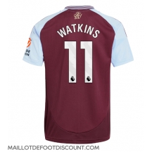 Maillot de football Réplique Aston Villa Ollie Watkins #11 Domicile 2024-25 Manche Courte