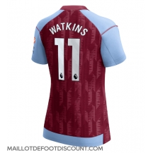 Maillot de football Réplique Aston Villa Ollie Watkins #11 Domicile Femme 2023-24 Manche Courte