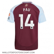 Maillot de football Réplique Aston Villa Pau Torres #14 Domicile 2024-25 Manche Courte