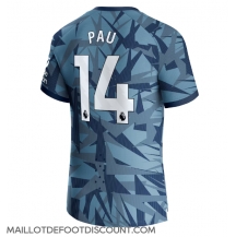 Maillot de football Réplique Aston Villa Pau Torres #14 Troisième 2023-24 Manche Courte