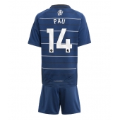 Maillot de football Réplique Aston Villa Pau Torres #14 Troisième Enfant 2024-25 Manche Courte (+ Pantalon court)