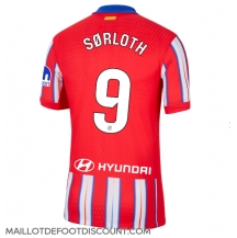 Maillot de football Réplique Atletico Madrid Alexander Sorloth #9 Domicile 2024-25 Manche Courte