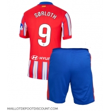 Maillot de football Réplique Atletico Madrid Alexander Sorloth #9 Domicile Enfant 2024-25 Manche Courte (+ Pantalon court)