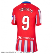 Maillot de football Réplique Atletico Madrid Alexander Sorloth #9 Domicile Femme 2024-25 Manche Courte