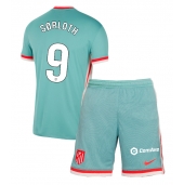 Maillot de football Réplique Atletico Madrid Alexander Sorloth #9 Extérieur Enfant 2024-25 Manche Courte (+ Pantalon court)