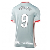 Maillot de football Réplique Atletico Madrid Alexander Sorloth #9 Extérieur Femme 2024-25 Manche Courte