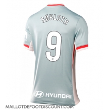 Maillot de football Réplique Atletico Madrid Alexander Sorloth #9 Extérieur Femme 2024-25 Manche Courte