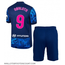 Maillot de football Réplique Atletico Madrid Alexander Sorloth #9 Troisième Enfant 2024-25 Manche Courte (+ Pantalon court)