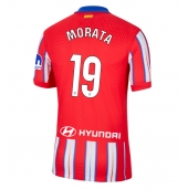 Maillot de football Réplique Atletico Madrid Alvaro Morata #19 Domicile 2024-25 Manche Courte