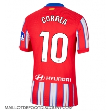 Maillot de football Réplique Atletico Madrid Angel Correa #10 Domicile 2024-25 Manche Courte