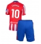 Maillot de football Réplique Atletico Madrid Angel Correa #10 Domicile Enfant 2024-25 Manche Courte (+ Pantalon court)