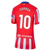 Maillot de football Réplique Atletico Madrid Angel Correa #10 Domicile Femme 2024-25 Manche Courte