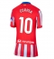 Maillot de football Réplique Atletico Madrid Angel Correa #10 Domicile Femme 2024-25 Manche Courte