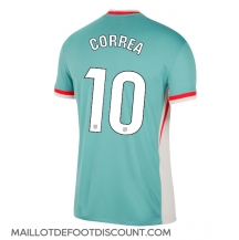 Maillot de football Réplique Atletico Madrid Angel Correa #10 Extérieur 2024-25 Manche Courte