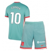 Maillot de football Réplique Atletico Madrid Angel Correa #10 Extérieur Enfant 2024-25 Manche Courte (+ Pantalon court)