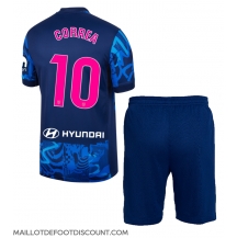 Maillot de football Réplique Atletico Madrid Angel Correa #10 Troisième Enfant 2024-25 Manche Courte (+ Pantalon court)