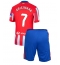 Maillot de football Réplique Atletico Madrid Antoine Griezmann #7 Domicile Enfant 2024-25 Manche Courte (+ Pantalon court)