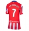 Maillot de football Réplique Atletico Madrid Antoine Griezmann #7 Domicile Femme 2024-25 Manche Courte