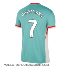 Maillot de football Réplique Atletico Madrid Antoine Griezmann #7 Extérieur 2024-25 Manche Courte