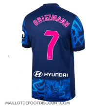 Maillot de football Réplique Atletico Madrid Antoine Griezmann #7 Troisième 2024-25 Manche Courte