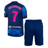 Maillot de football Réplique Atletico Madrid Antoine Griezmann #7 Troisième Enfant 2024-25 Manche Courte (+ Pantalon court)