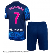 Maillot de football Réplique Atletico Madrid Antoine Griezmann #7 Troisième Enfant 2024-25 Manche Courte (+ Pantalon court)