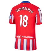 Maillot de football Réplique Atletico Madrid Arthur Vermeeren #18 Domicile 2024-25 Manche Courte