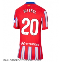 Maillot de football Réplique Atletico Madrid Axel Witsel #20 Domicile Femme 2024-25 Manche Courte