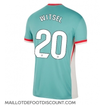 Maillot de football Réplique Atletico Madrid Axel Witsel #20 Extérieur 2024-25 Manche Courte