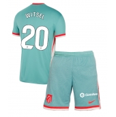 Maillot de football Réplique Atletico Madrid Axel Witsel #20 Extérieur Enfant 2024-25 Manche Courte (+ Pantalon court)