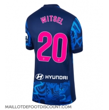 Maillot de football Réplique Atletico Madrid Axel Witsel #20 Troisième Femme 2024-25 Manche Courte