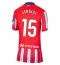 Maillot de football Réplique Atletico Madrid Clement Lenglet #15 Domicile Femme 2024-25 Manche Courte