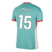 Maillot de football Réplique Atletico Madrid Clement Lenglet #15 Extérieur 2024-25 Manche Courte