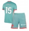 Maillot de football Réplique Atletico Madrid Clement Lenglet #15 Extérieur Enfant 2024-25 Manche Courte (+ Pantalon court)