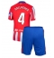 Maillot de football Réplique Atletico Madrid Conor Gallagher #4 Domicile Enfant 2024-25 Manche Courte (+ Pantalon court)