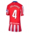 Maillot de football Réplique Atletico Madrid Conor Gallagher #4 Domicile Femme 2024-25 Manche Courte