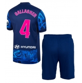 Maillot de football Réplique Atletico Madrid Conor Gallagher #4 Troisième Enfant 2024-25 Manche Courte (+ Pantalon court)