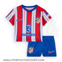 Maillot de football Réplique Atletico Madrid Domicile Enfant 2024-25 Manche Courte (+ Pantalon court)