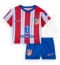 Maillot de football Réplique Atletico Madrid Domicile Enfant 2024-25 Manche Courte (+ Pantalon court)