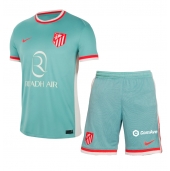 Maillot de football Réplique Atletico Madrid Extérieur Enfant 2024-25 Manche Courte (+ Pantalon court)