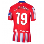 Maillot de football Réplique Atletico Madrid Julian Alvarez #19 Domicile 2024-25 Manche Courte