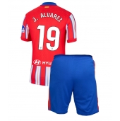 Maillot de football Réplique Atletico Madrid Julian Alvarez #19 Domicile Enfant 2024-25 Manche Courte (+ Pantalon court)