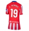 Maillot de football Réplique Atletico Madrid Julian Alvarez #19 Domicile Femme 2024-25 Manche Courte