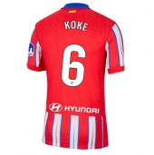 Maillot de football Réplique Atletico Madrid Koke #6 Domicile 2024-25 Manche Courte